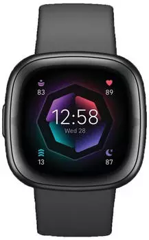 Fitbit Sense 2 Nachtgrau/Aluminium in Graphit – Die Revolution am Handgelenk: Eine neue Ära der Gesundheitsüberwachung