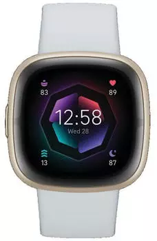 Fitbit Sense 2 Nebelblau/Aluminium in Softgold – Entdecken Sie die Vielseitigkeit der Fitbit Sense 2 Nebelblau/Aluminium in Softgold