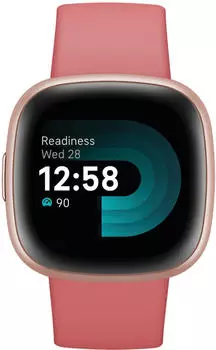 Fitbit Versa 4 Sandrosa/Aluminium in Kupferrosé – Steigern Sie Ihre Fitness mit Stil