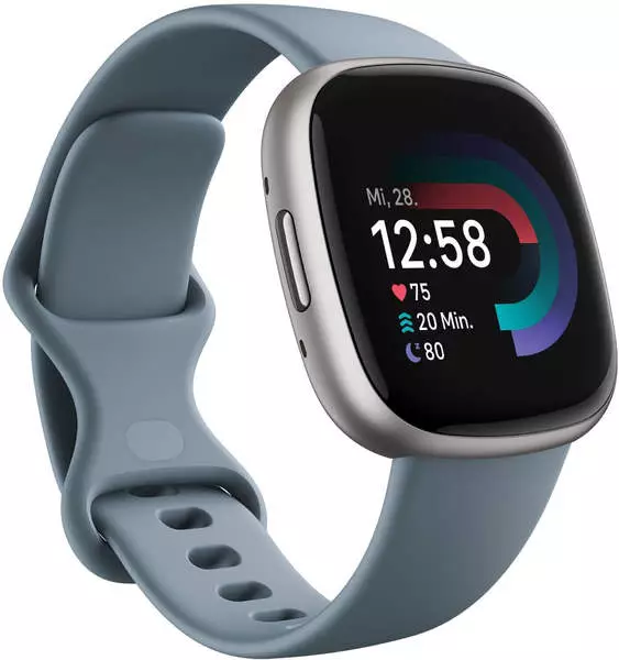 Google Fitbit Versa – Smartwatch Damen Herren – Fitness
