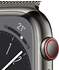 Apple Watch Series 8 4G 45mm Edelstahl Graphit Milanaise Graphit