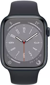 Apple Watch Series 8 4G 45mm Aluminium Mitternacht Sportarmband Mitternacht – Entdecken Sie die Vielseitigkeit der Apple Watch Series 8 4G 45mm Aluminium Mitternacht Sportarmband Mitternacht