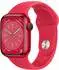 Apple Watch Series 8 GPS 45mm Aluminium Sportarmband rot