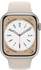 Apple Watch Series 8 4G 45mm Aluminium Polarstern Sportarmband Polarstern