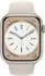 Apple Watch Series 8 4G 45mm Aluminium Polarstern Sportarmband Polarstern