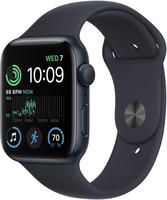 Apple Watch SE 2022 GPS 44mm Mitternacht Sportarmband Mitternacht