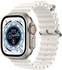 Apple Watch Ultra Titan Ocean Armband Weiß