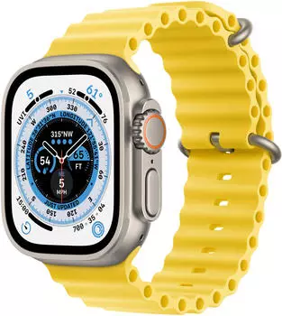 Apple Watch Ultra Titan Ocean Armband Gelb