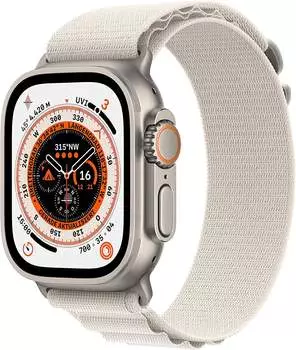 Apple Watch Ultra Titan Alpine Loop Polarstern Small