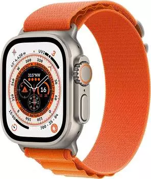 Apple Watch Ultra Titan Alpine Loop Orange Small
