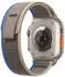 Apple Watch Ultra Titan Trail Loop Blau/Grau S/M