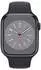 Apple Watch Series 8 GPS 45mm Aluminium Mitternacht Sportarmband Mitternacht