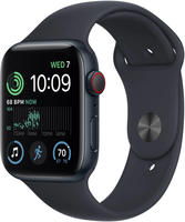 Apple Watch SE 2022 4G 44mm Mitternacht Sportarmband Mitternacht