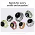 Google Pixel Watch 4G Polished Silver Sportarmband Chalc