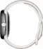 Google Pixel Watch 4G Polished Silver Sportarmband Chalc