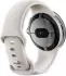 Google Pixel Watch 4G Polished Silver Sportarmband Chalc