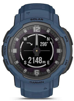 Garmin Instinct Crossover Solar Dunkelblau – Entdecken Sie die Vielseitigkeit der Garmin Instinct Crossover Solar Dunkelblau