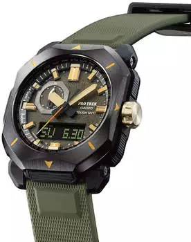 Casio Pro Trek PRW-6900Y-3ER Solar grün/schwarz – Entdecken Sie die Vielseitigkeit der Casio Pro Trek PRW-6900Y-3ER Solar grün/schwarz
