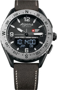 Alpina Watches AlpinerX Bluetooth Smartwatch Freeride World Tour Limited Edition Black