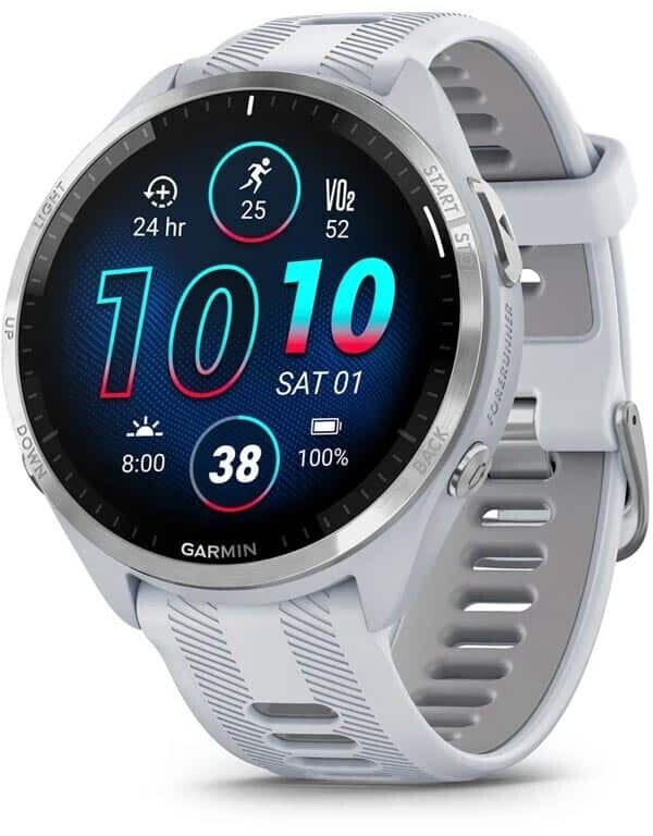 Garmin Forerunner 965 Steinweiss Test Smartwatch