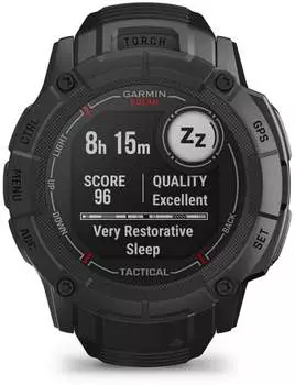 Garmin Instinct 2X Solar Tactical Edition Schwarz