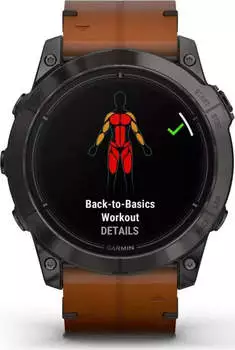 Garmin Epix™ Pro Gen 2 Sapphire 51mm Schwarz/Carbongrau Titan + Leder-Armband – Entdecken Sie die Vielseitigkeit der Garmin Epix™ Pro Gen 2 Sapphire 51mm Schwarz/Carbongrau Titan + Leder-Armband