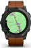 Garmin Epix™ Pro Gen 2 Sapphire 51mm Schwarz/Carbongrau Titan + Leder-Armband