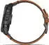 Garmin Epix™ Pro Gen 2 Sapphire 51mm Schwarz/Carbongrau Titan + Leder-Armband