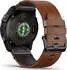Garmin Epix™ Pro Gen 2 Sapphire 51mm Schwarz/Carbongrau Titan + Leder-Armband
