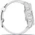 Garmin Epix™ Pro Gen 2 Standard 42mm Steinweiss/Silber + Silikon-Armband