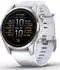 Garmin Epix™ Pro Gen 2 Standard 42mm Steinweiss/Silber + Silikon-Armband