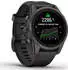 Garmin Epix™ Pro Gen 2 Sapphire 42mm Schwarz/Carbongrau Titan + Silikon-Armband