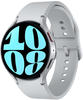 Samsung Galaxy Watch6 - 44 mm - intelligente Uhr mit Sportband - Silber -