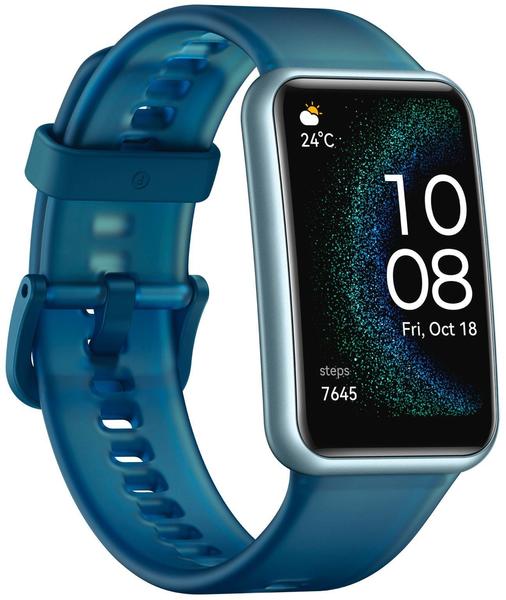Display & Ausstattung Huawei Watch Fit Special Edition Aquamarine Green