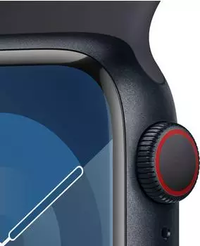 Apple Watch Series 9 4G 41mm Aluminium Mitternacht Sportarmband Mitternacht M/L – Ein Meisterwerk der Technik und des Designs