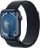 45, Aluminium, anthrazit, LTE, One Size, Textil: Apple Watch Series 9