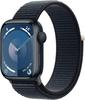 Watch Series 9, Smartwatch - dunkelblau/dunkelblau, Aluminium, 41 mm, Sport Loop