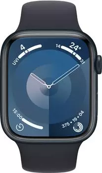 Apple Watch Series 9 4G 45mm Aluminium Mitternacht Sportarmband Mitternacht M/L – Die Revolution am Handgelenk: Eine neue Ära der Smartwatches