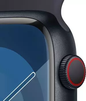 Apple Watch Series 9 4G 45mm Aluminium Mitternacht Sportarmband Mitternacht M/L – Ein treuer Begleiter für Sportbegeisterte