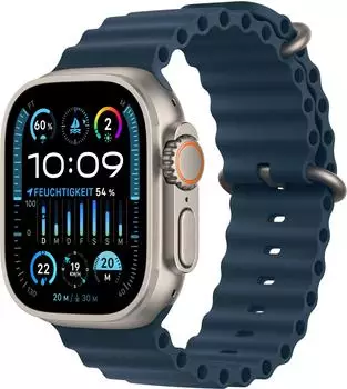 Apple Watch Ultra 2 Titan Ocean Armband Blau