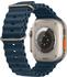 Apple Watch Ultra 2 Titan Ocean Armband Blau