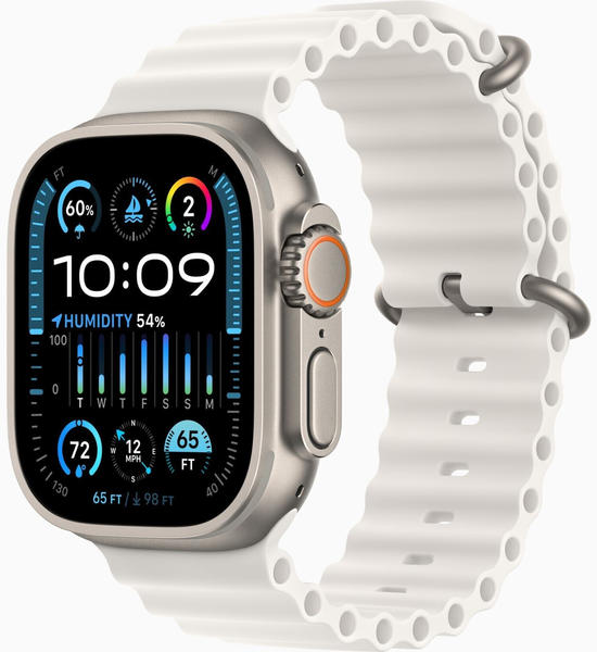 Apple Watch Ultra 2 Titan Ocean Armband Weiß