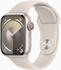 Apple Watch Series 9 4G 41mm Aluminium Polarstern Sportarmband Polarstern M/L