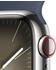 Apple Watch Series 9 4G 41mm Edelstahl Silber Sportarmband Sturmblau S/M