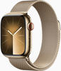 Apple Smartwatch »Watch Series 9 GPS + Cellular 41mm Edelstahl One-Size«, (Watch