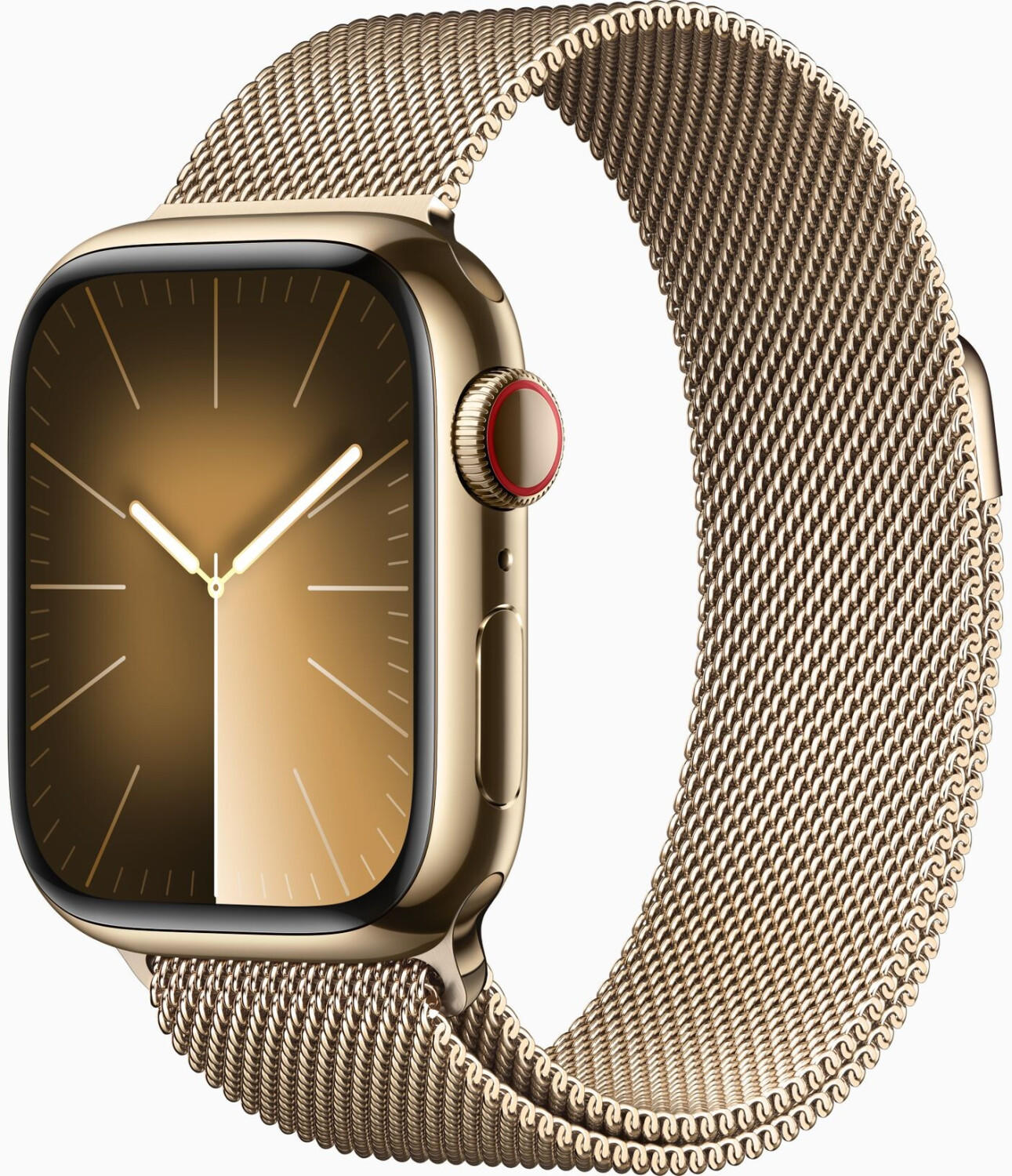 Apple Watch Series 9 4G 41mm Edelstahl Gold Milanese Gold Test - ab 820,00 €