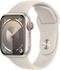 Apple Watch Series 9 4G 41mm Aluminium Polarstern Sportarmband Polarstern S/M