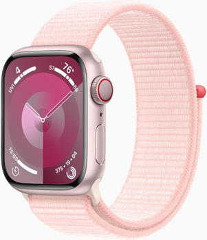 Apple Watch Series 9 4G 41mm Aluminium Rosé Sport Loop Hellrosa