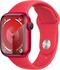 Apple Watch Series 9 GPS 41mm Aluminium PRODUCT(RED) Sportarmband PRODUCT(RED) M/L