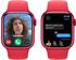 Apple Watch Series 9 GPS 41mm Aluminium PRODUCT(RED) Sportarmband PRODUCT(RED) M/L